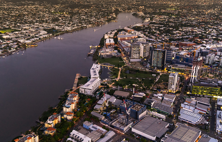 Newstead Aerial 2017